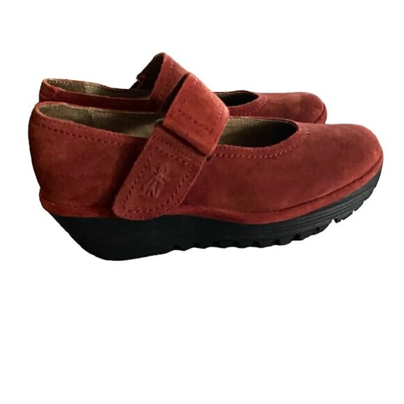 Fly London Robi Mary Jane Wedge 36 - Picture 1 of 7